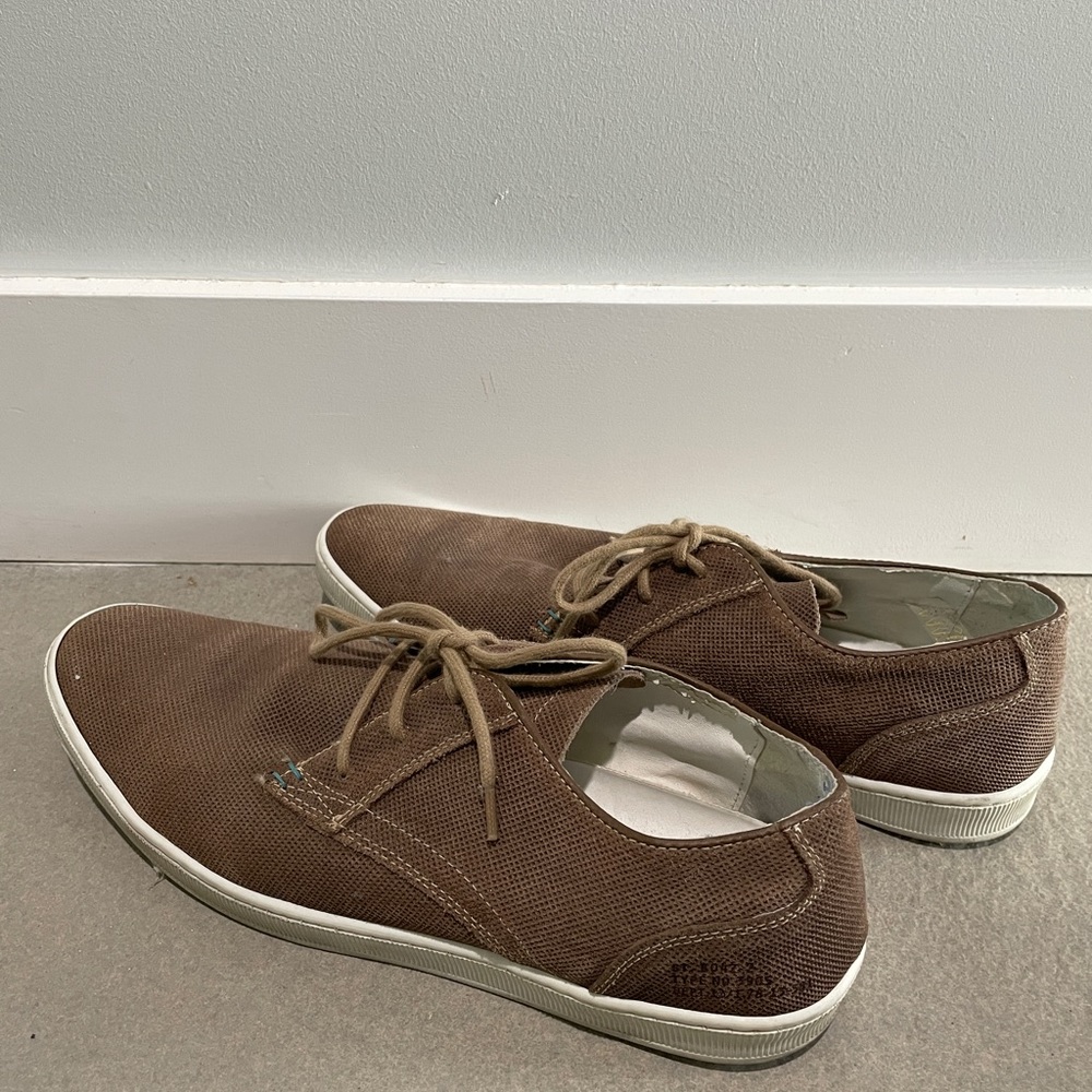Bull Boxer Light Brown Leather Oxford Shoes: Men’s Size 13 - Picture 4 of 11
